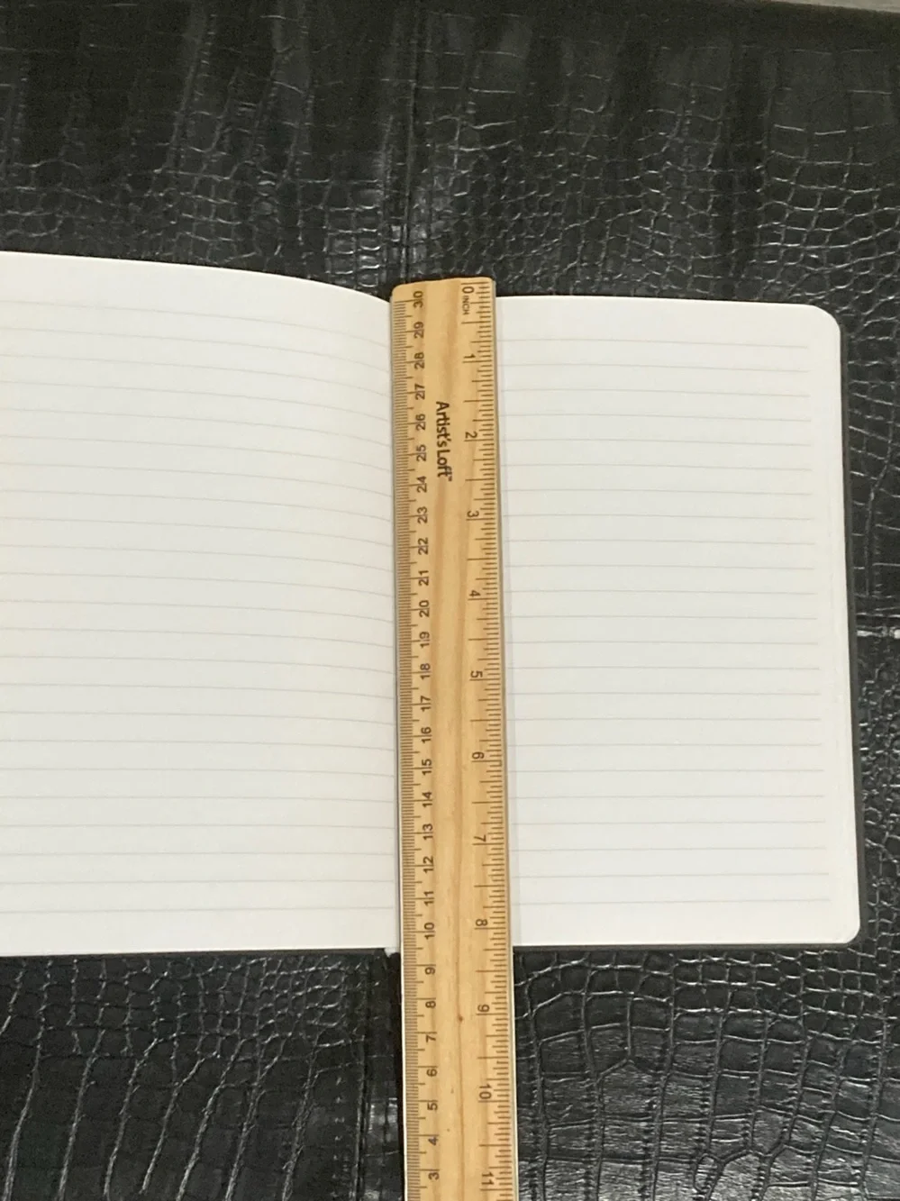 Black Star Appliqué Notebook with Silver Stars by Patch Perfect